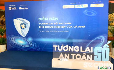 Secoin tham gia trưng bày tại Diễn đàn Tương lai số an toàn cho Doanh nghiệp vừa và nhỏ